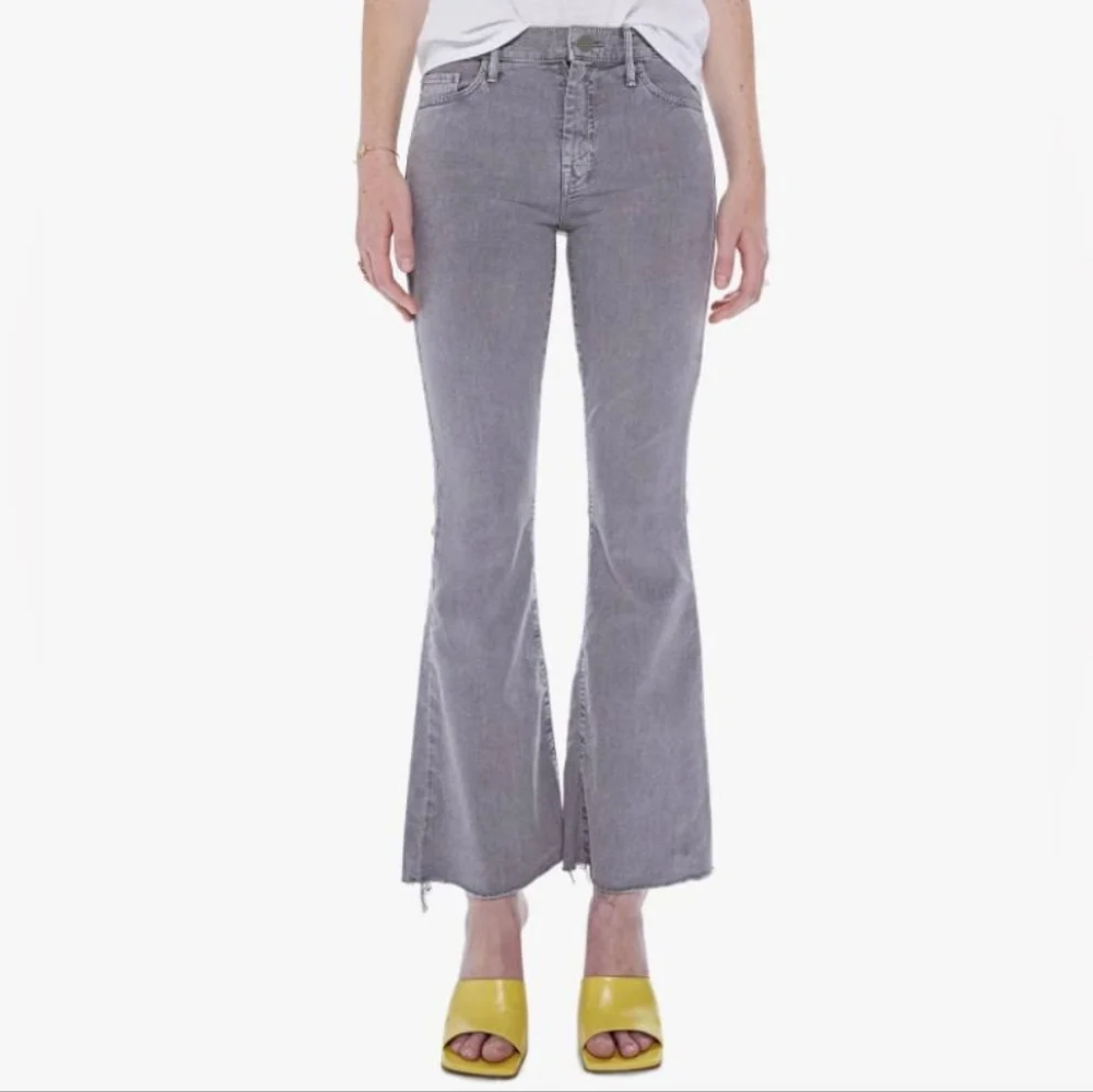 Mother The Weekender Fray in Cool Grey
